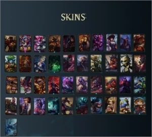 CONTA LOL - GOLD IV - 96 CHAMPIONS - 41 SKINS - 7 GEMAS - League of Legends