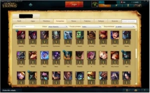 CONTA LEAGUE OF LEGENDS GOLD V / VARIOS CHAMPS E SKINS LOL