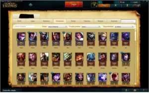 CONTA LEAGUE OF LEGENDS GOLD V / VARIOS CHAMPS E SKINS LOL