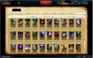 CONTA LEAGUE OF LEGENDS GOLD V / VARIOS CHAMPS E SKINS LOL