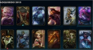 Conta PLATINA 4 FULL SKIN - League of Legends LOL