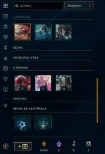 Conta League of Legends Full Acesso - 144 Champs e 104 Skins LOL