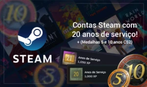 Steam contas 20 anos (2003 - 2004)