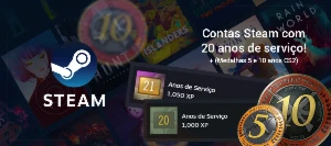Steam contas 20 anos (2004)