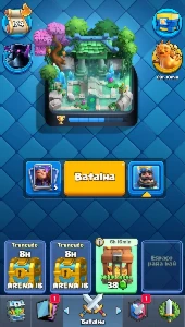 Conta de Clash Royale arena 18