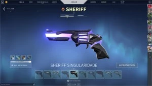 conta valorant com muita skin