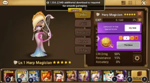 Celia (Light Harp Magician) - Summoners War