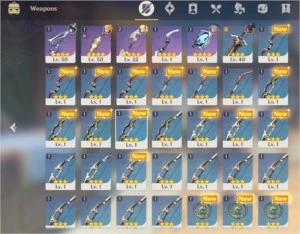 Conta AR 33 Venti + Jean + 6870 gemas + MUITOS recursos - Genshin Impact