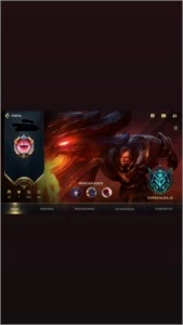 Conta LOL Wild Rift ESMERALDA III - League of Legends: Wild Rift LOL WR