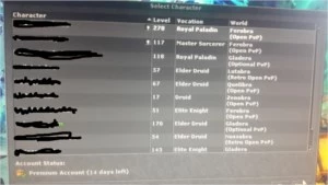 Vendo Rp 270 Ferobra - Tibia