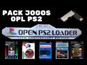 Pack com todos os jogod de ps2 e brindes jogos de Ps1 temas. - Outros