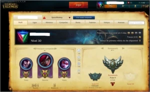 Conta de LoL Prata 5 0 Pdl 16 Skins - League of Legends