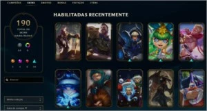 Vendo conta LoL aproximadamente 1600,00 em skins - League of Legends