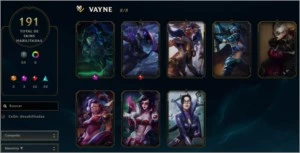 Vendo conta LoL aproximadamente 1600,00 em skins - League of Legends