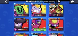 Conta Brawl stars muito bem upada, detalhes na descrição