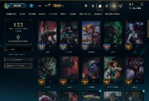 Prata 3 com 50 Champs e 9 Skins - League of Legends LOL