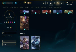 Prata 3 com 50 Champs e 9 Skins - League of Legends LOL