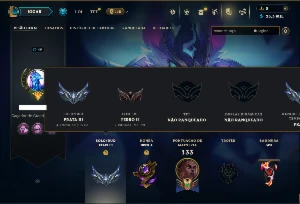 Prata 3 com 50 Champs e 9 Skins - League of Legends LOL