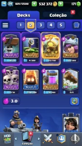 Conta clash Royale arena 15 todas lendárias sem campeão