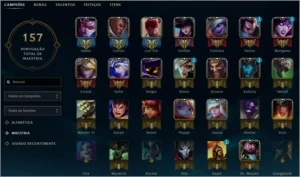 Conta League Of Legends Platina LOL