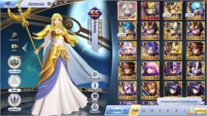 SAINT SEIYA AWAKENING - COM GEMAS AVANÇADAS E LIVROS SSA