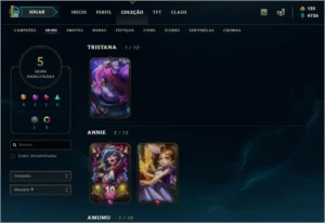 Conta de lol (Elo gold4 Seasson 9) - League of Legends