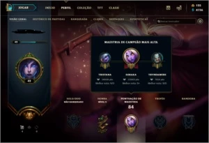Conta de lol (Elo gold4 Seasson 9) - League of Legends
