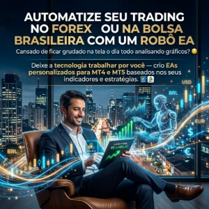 Crio Ea Para Forex E Edito Indicadores Mt4 E Mt5 - Softwares e Licenças
