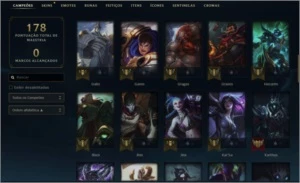 CONTA LOL DIAMANTE 2 MMR MESTRE - League of Legends