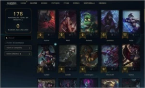 CONTA LOL DIAMANTE 2 MMR MESTRE - League of Legends
