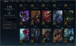 CONTA LOL DIAMANTE 2 MMR MESTRE - League of Legends