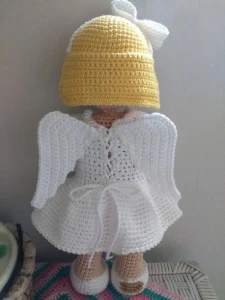 Anjinha Baby da Artesanato Flor de Lis - Artesanato e Personalizados