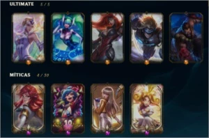 Conta Platina IV | 313 Skins - League of Legends LOL