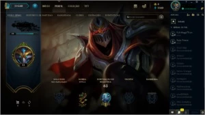 Conta de lol uniraked - League of Legends