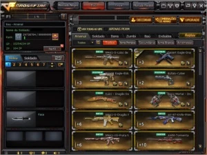 Conta Crossfire (CF/BR) 7 vips, L.A SWAT e várias M.N.