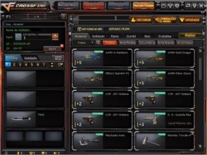 Conta Crossfire (CF/BR) 7 vips, L.A SWAT e várias M.N.