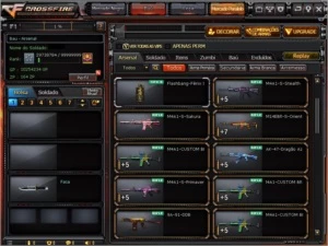 Conta Crossfire (CF/BR) 7 vips, L.A SWAT e várias M.N.