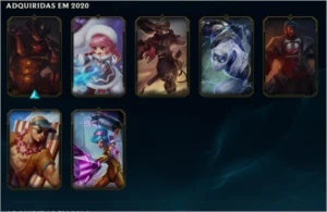 Venda de conta d1 - League of Legends LOL
