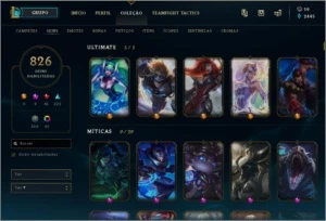Conta League of Legends LOL