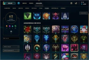 CONTA LOL SMURF (GOLD 1) - League of Legends