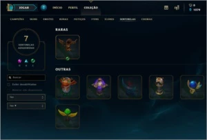 CONTA LOL SMURF (GOLD 1) - League of Legends