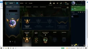 CONTA OURO III LOL - League of Legends