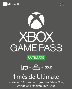 Xbox Game Pass Ultimate 1 Mês - Gift Cards
