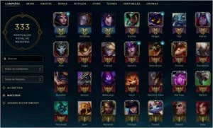 Conta Platina IV -126 champs - 46 skins - League of Legends LOL