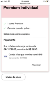Conta no Spotify - 3 Meses - Assinaturas e Premium