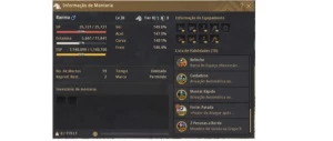 Conta Black Desert Arqueiro