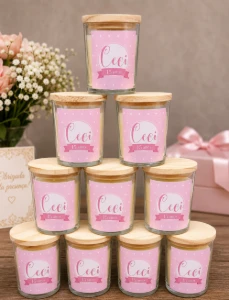Vela Aromática Personalizada 15 anos 70g