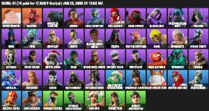 Conta Fortnite 47 Skins | Gojo + Griffin + Juice | 22K Gasto