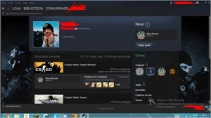 Conta CSGO Global com outros jogos e prime - Counter Strike
