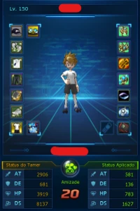 Conta LADMO servidor omegamon - Digimon Masters Online